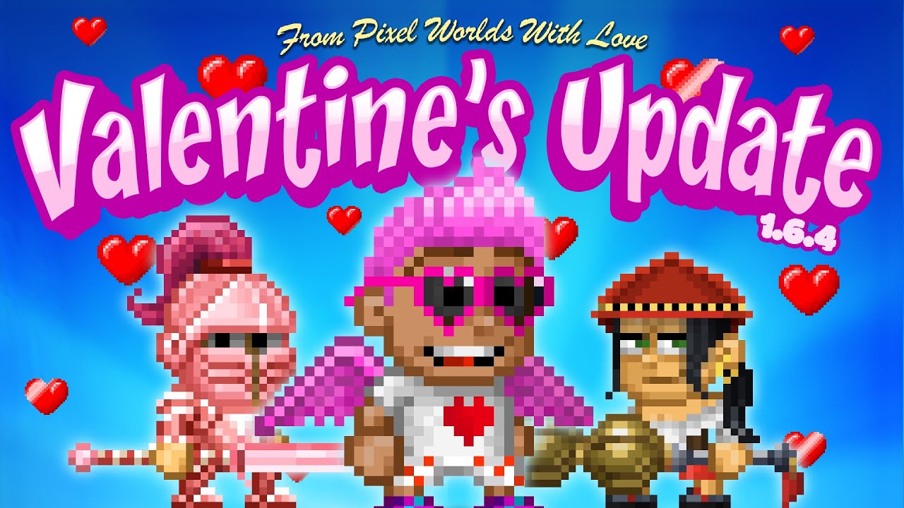 Valentine's Update 2021 - Pixel Worlds