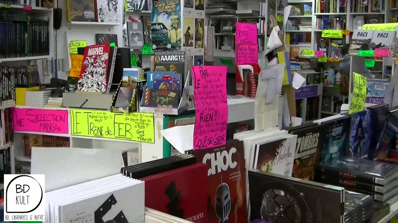 Int&eacute;rieur de la librairie La Griffe Noire - Saint-Maur-des-Foss&eacute;s