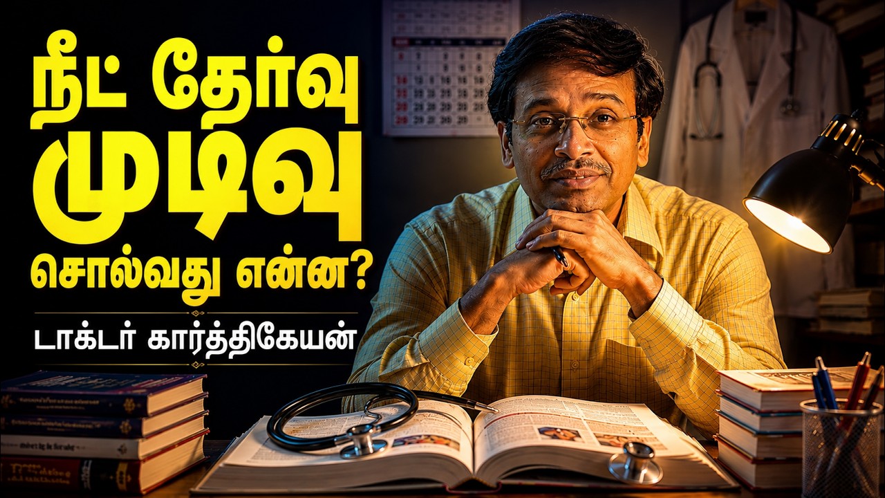 நீட் தேர்வின் உண்மை முகம் இதுதான்! NEET exam results 2026 Doctor Karthikeyan