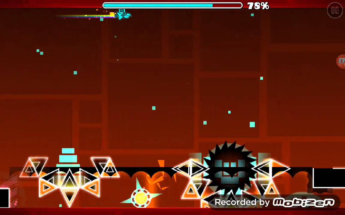 (Geometry Dash 2.0)Lake Of Fire By Weoweoteo