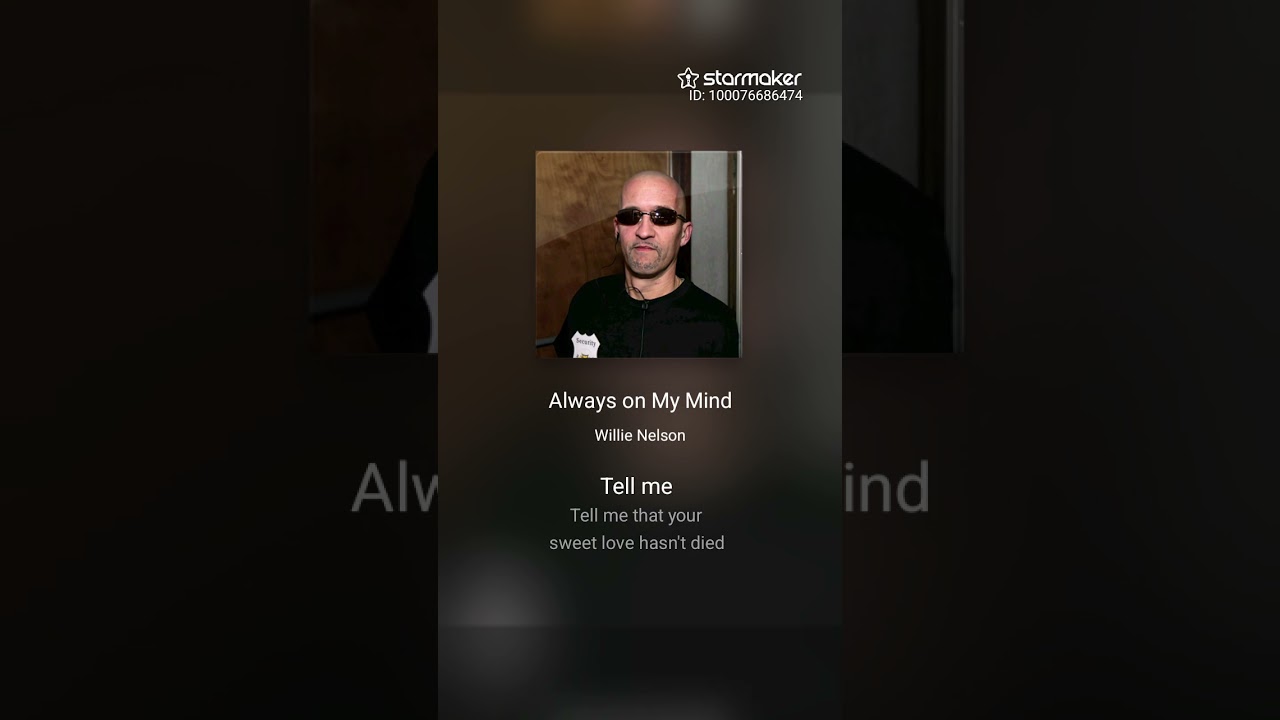 Cover 🎶🎤Always on My Mind 🌟💖