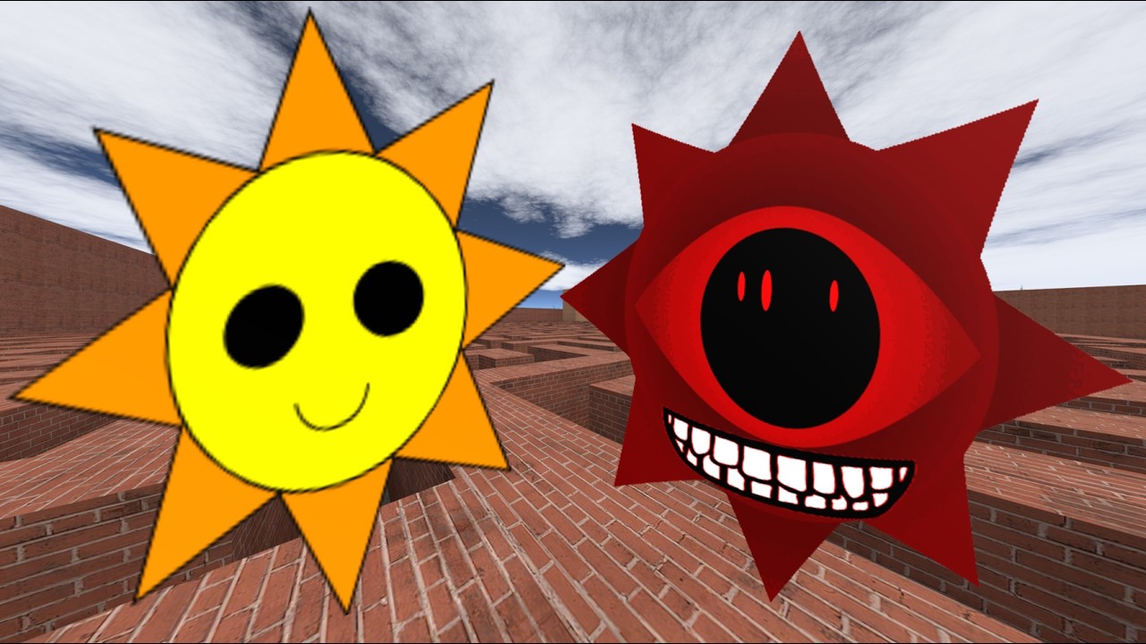 Piramixed Sprunki Mr. Sun Angry Phase 5 Nextbot Gmod