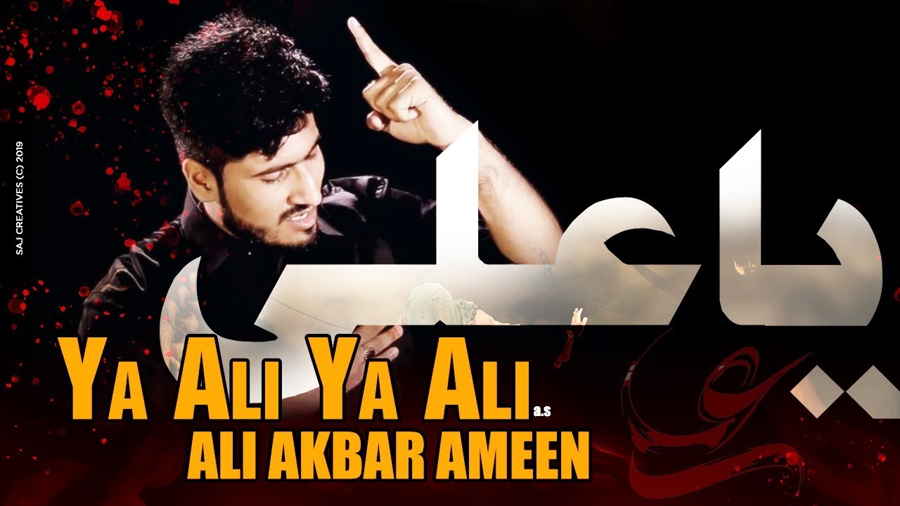 Ya Ali Ya Ali | يا علي مدد | Haider E Karrar | Ali Akbar Ameen New Noha 2017-18 | Noha Imam Ali (as)