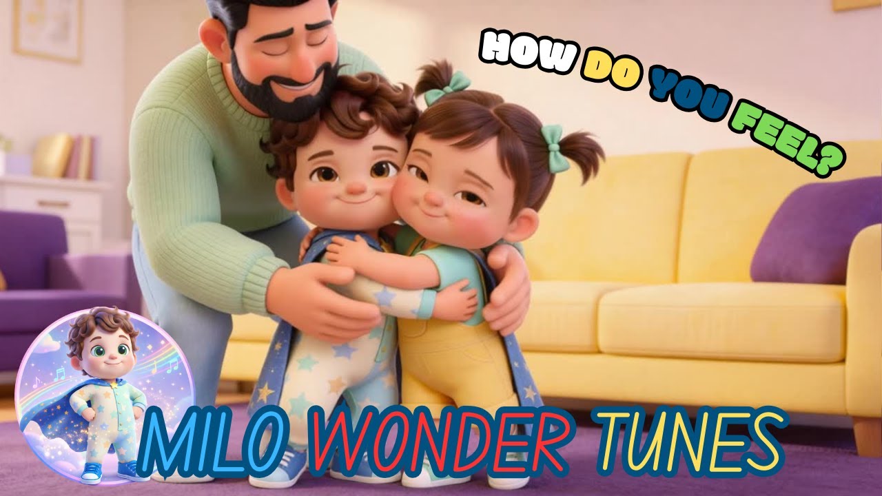 Feelings Song 😊😢😡 | Aprende a Sentir con Milo | Nursery Rhymes & Kids Songs