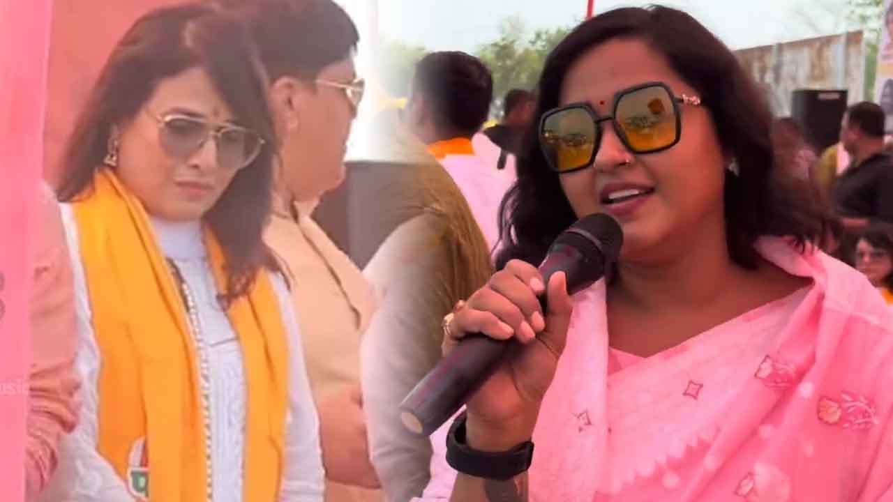 Karakat में Kajal Raghwani और Pakhi Hedge जमकर दहाडी Pawan Singh के लिए