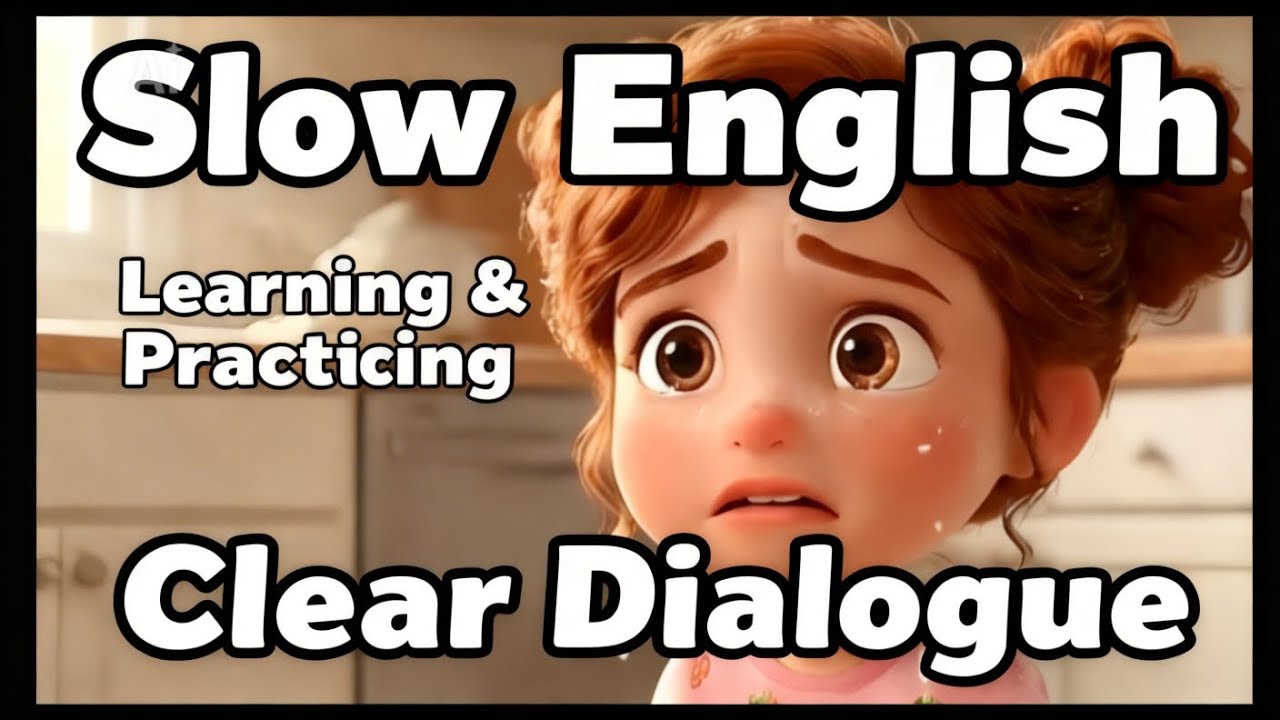 Slow English #podcast #English practicing #Learn English #English #English Cartoon #englishlistening