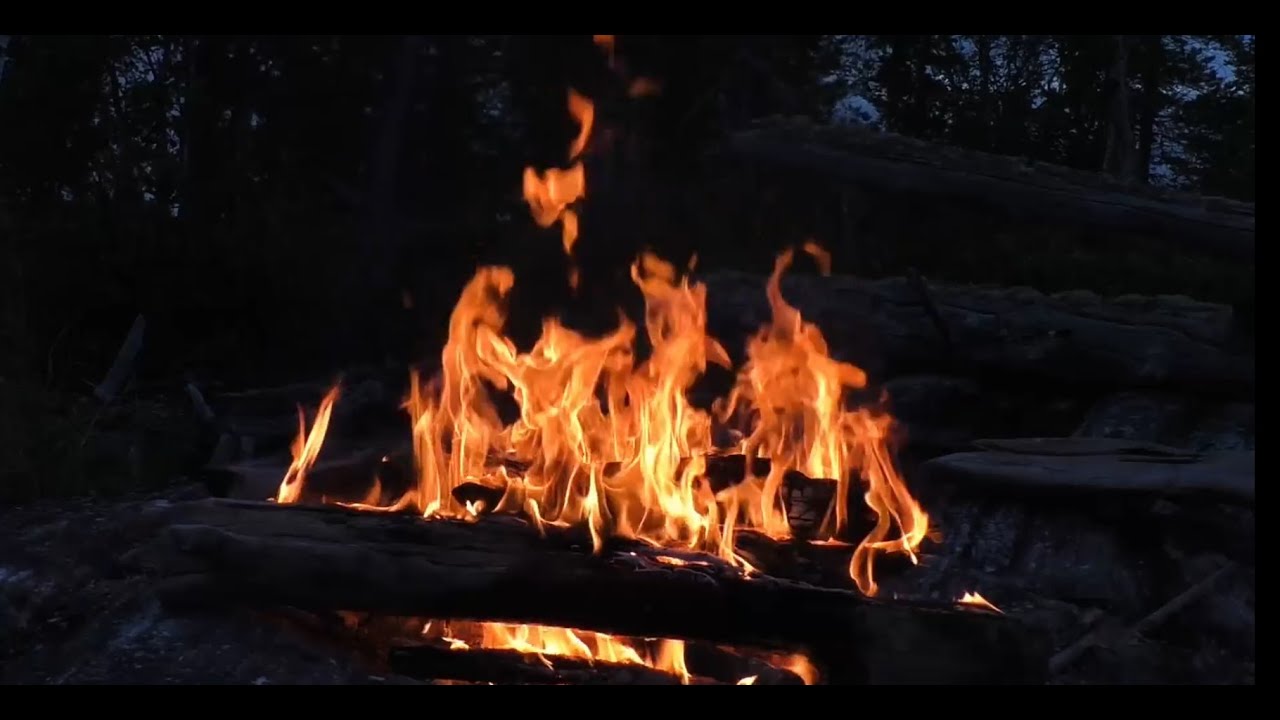 Relaxing Fire to fall asleep to 1 hour #fireplace 