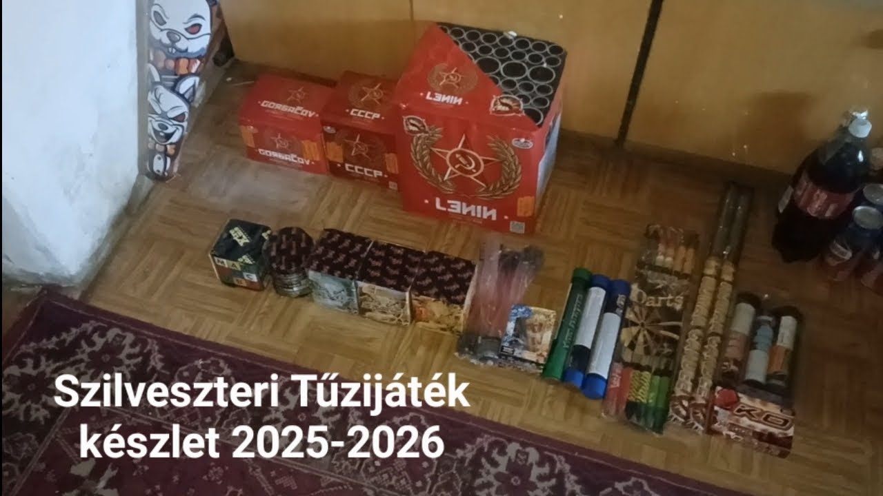 Tűzijáték készlet 2025-2026 Szilveszter
