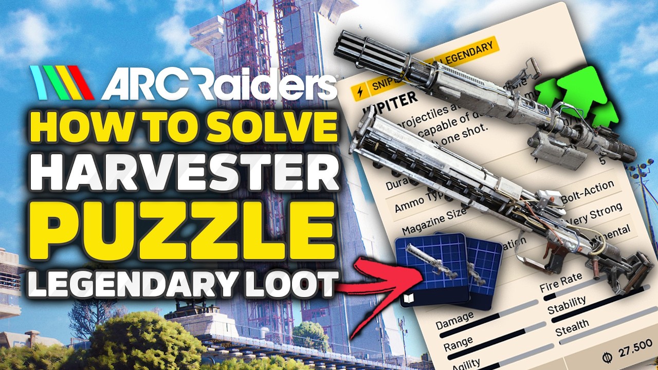 ARC Raiders: как получить легендарное оружие и чертежи &mdash; советы и подсказки по головоломке Harvester