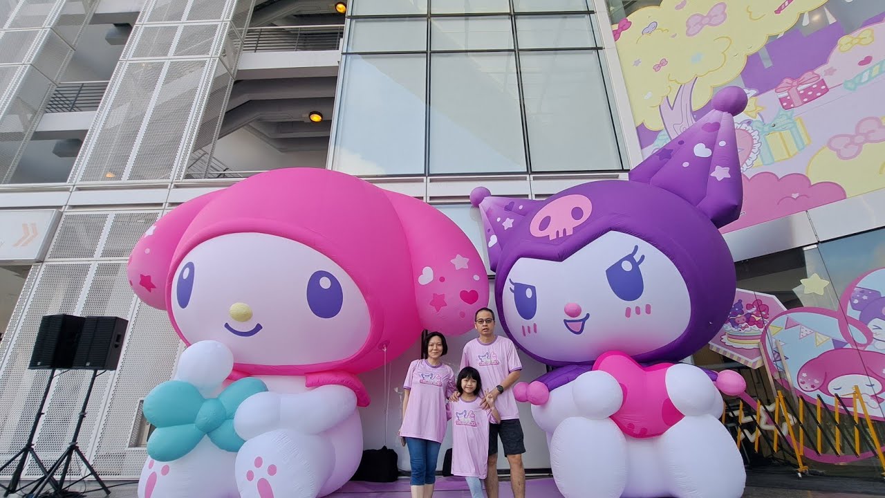 Singapore My Melody & Kuromi Kawaii Walk ~ Clarke Quay Central