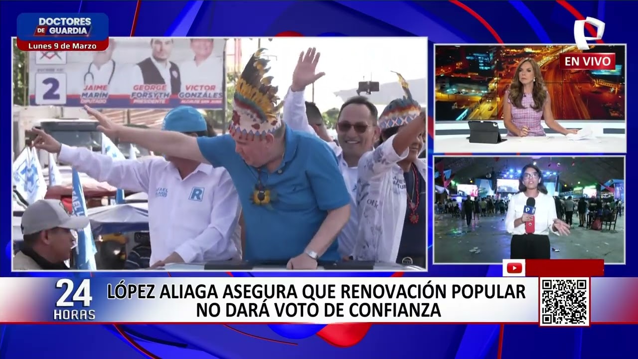 Rafael López Aliaga realiza actividades en la ciudad de Iquitos