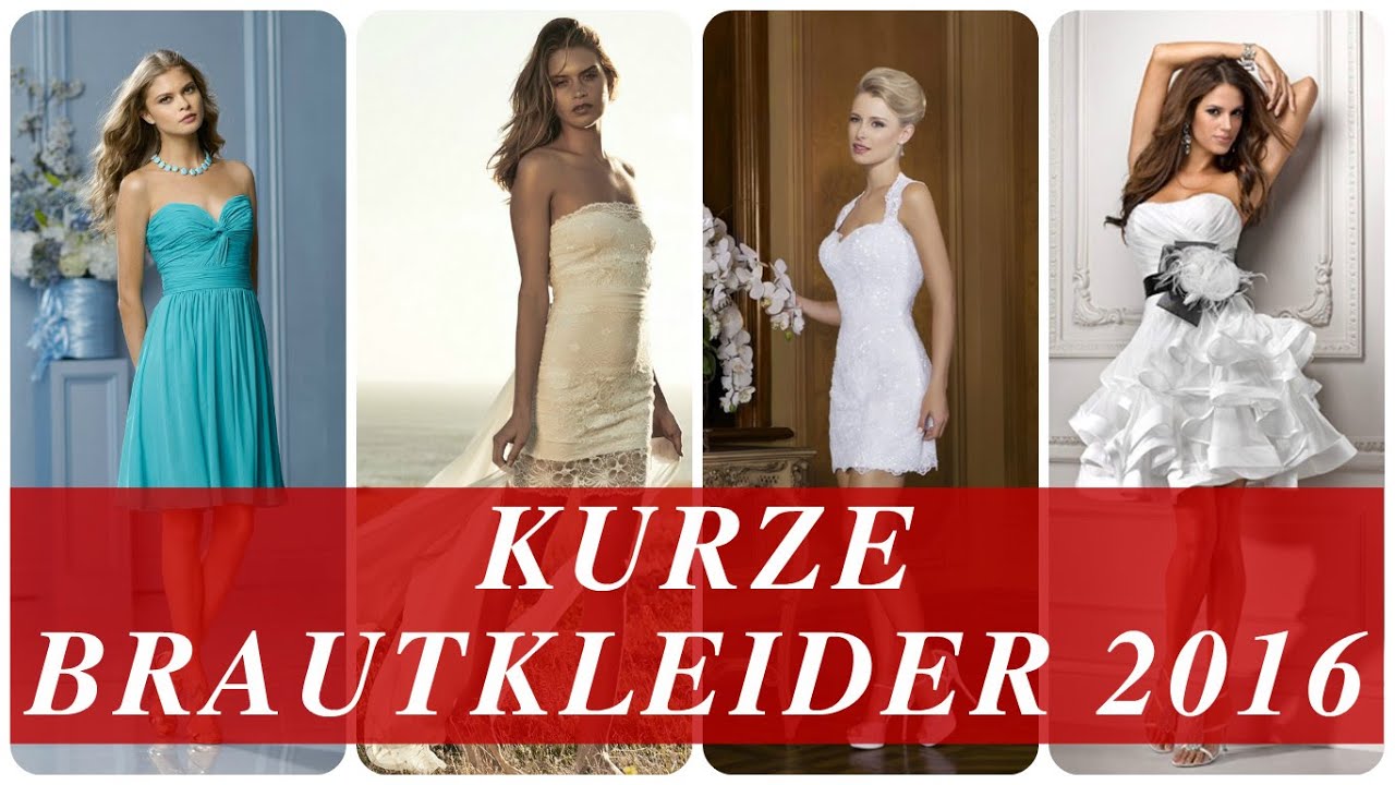Kurze brautkleider 2016