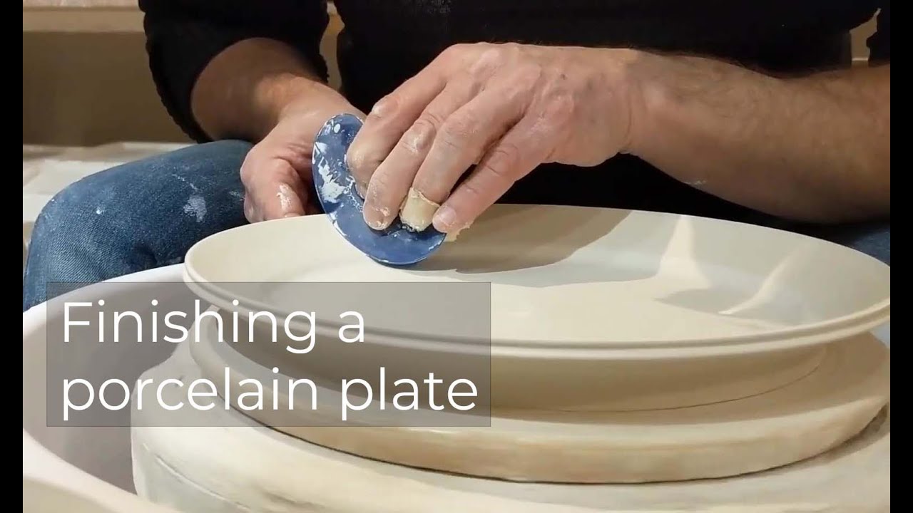Porcelain Plates: Finishing Touches