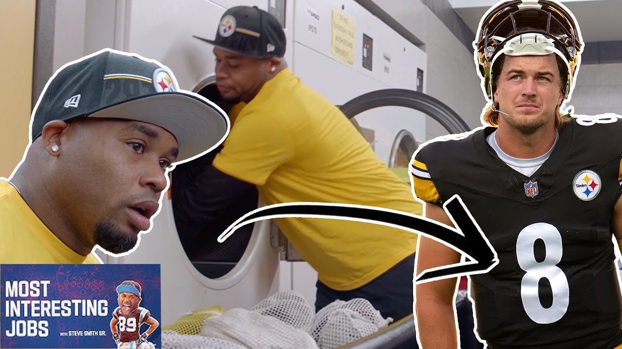 Steve Smith SR. Learns EVERYTHING about How to be an Equipment Manager | Most Interesting Jobs