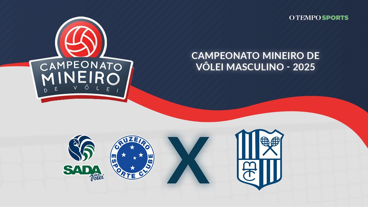 SADA CRUZEIRO X ITAMB&Eacute; MINAS - AO VIVO E COM IMAGENS - DECIS&Atilde;O DO CAMPEONATO MINEIRO DE V&Ocirc;LEI 2025