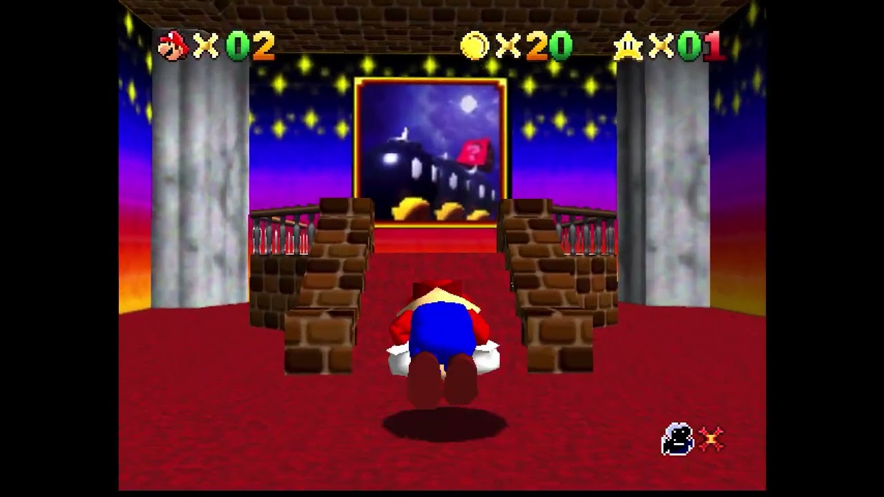 (READ THE DESCRIPTION BEFORE WATCHING!!!) Super Mario 64 BetawaveV3 Gameplay Part #1