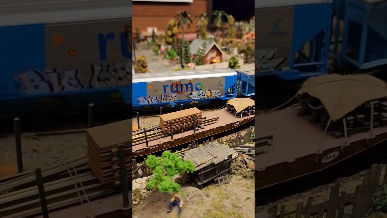 pratique Ferromodelismo! #rumologistica #train #ferrovia #atlas #maquete #athearn #rumo #frateschi