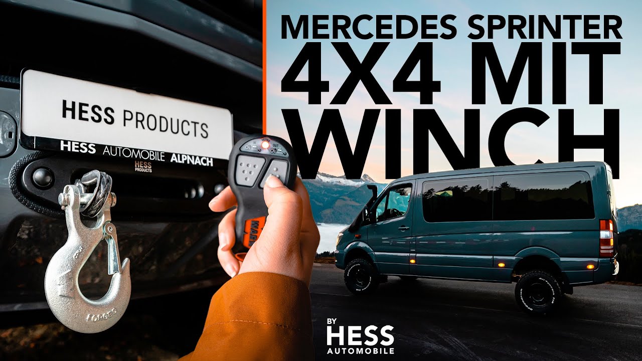 Mercedes-Benz Sprinter Extrem mit Warn Seilwinde