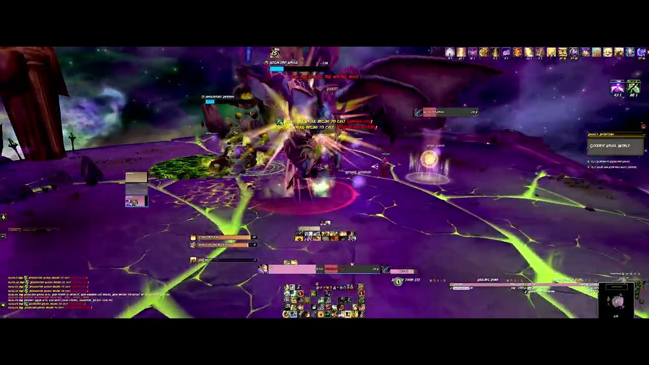 Protection Paladin - The Highlord's Return (Highlord Kruul) - Legion Mage Tower (12.0.1)