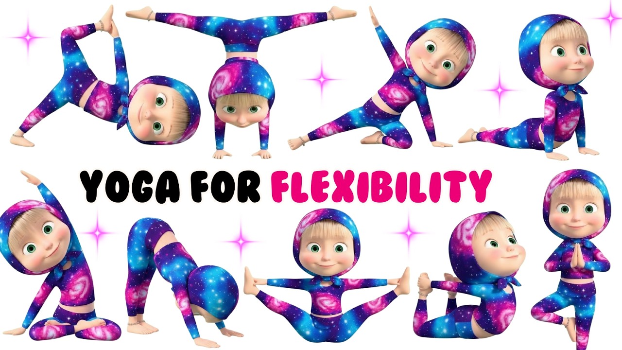 Easy Lying Down Yoga for Kids ✨ Perfect for Flexibility & Relaxation