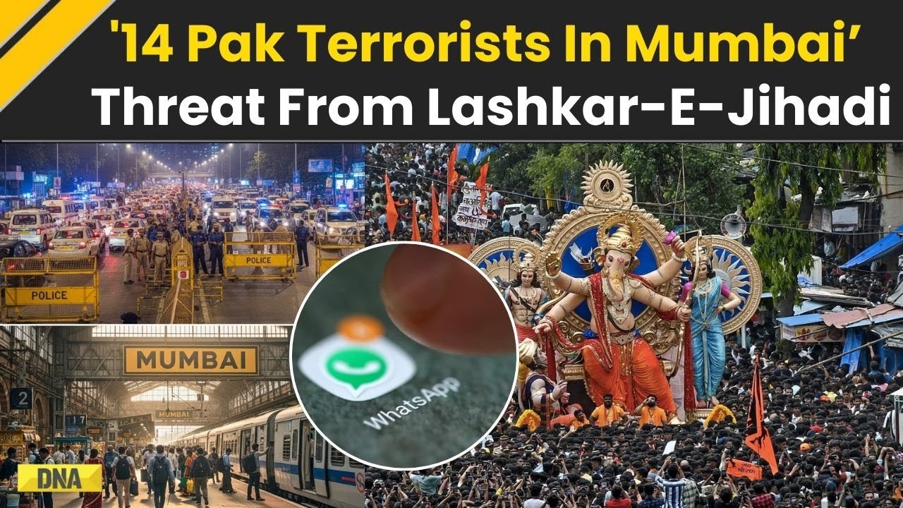 Mumbai News: Ahead Of Ganesh Visarjan, City Receives 'Human Bombs' Threat From Pakistan Terror Group