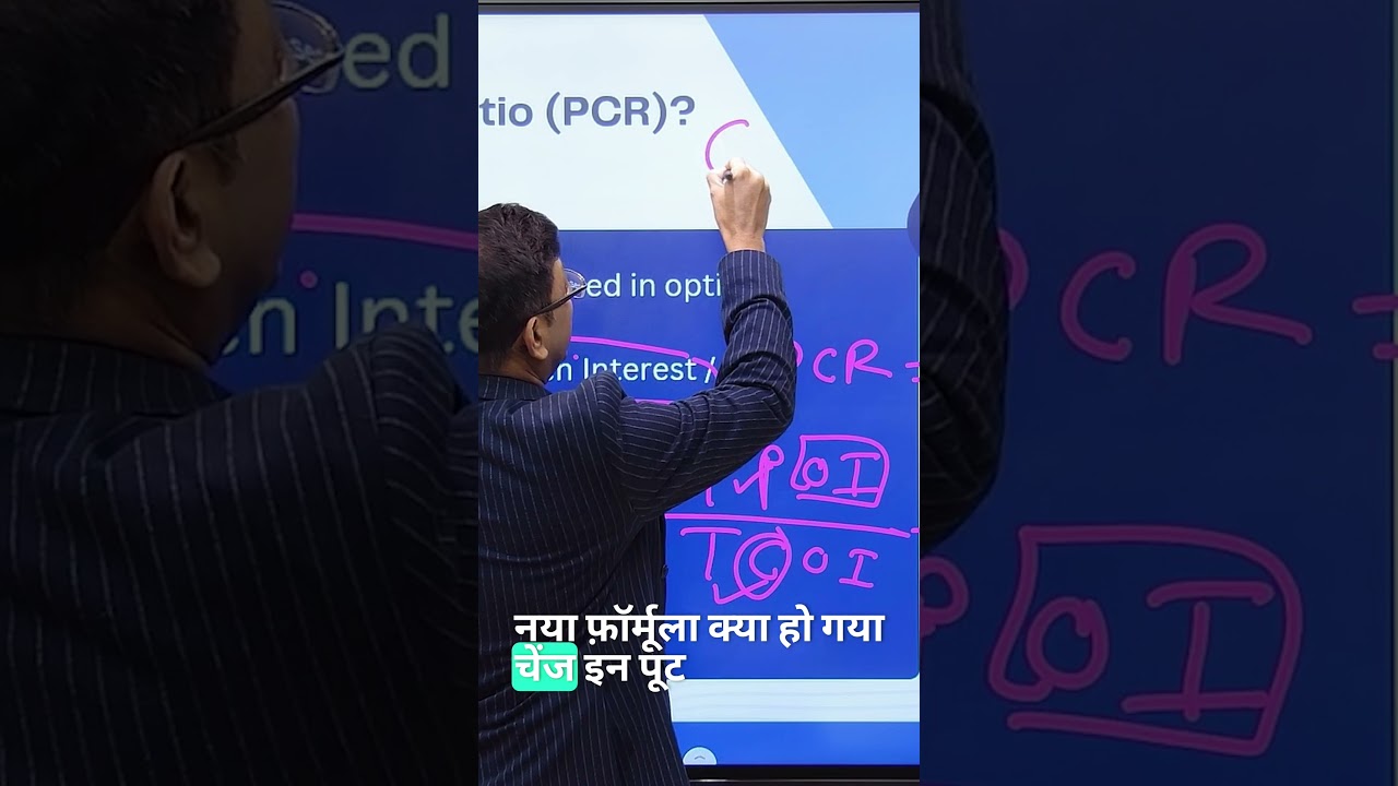 Intraday PCR Ratio Explained | Option Trading | Nitin Murarka Nifty ke Nishanebaaz