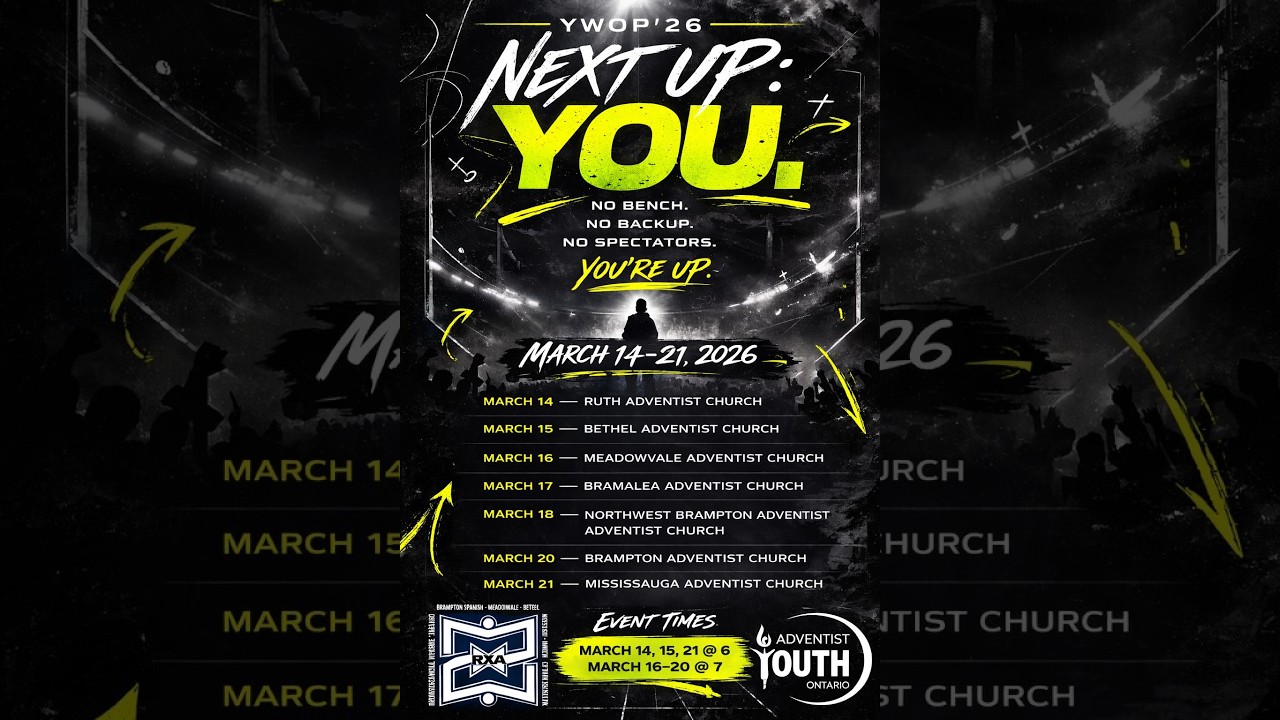Youth Week Of Prayer || Next Up: You || March 18th 2026
