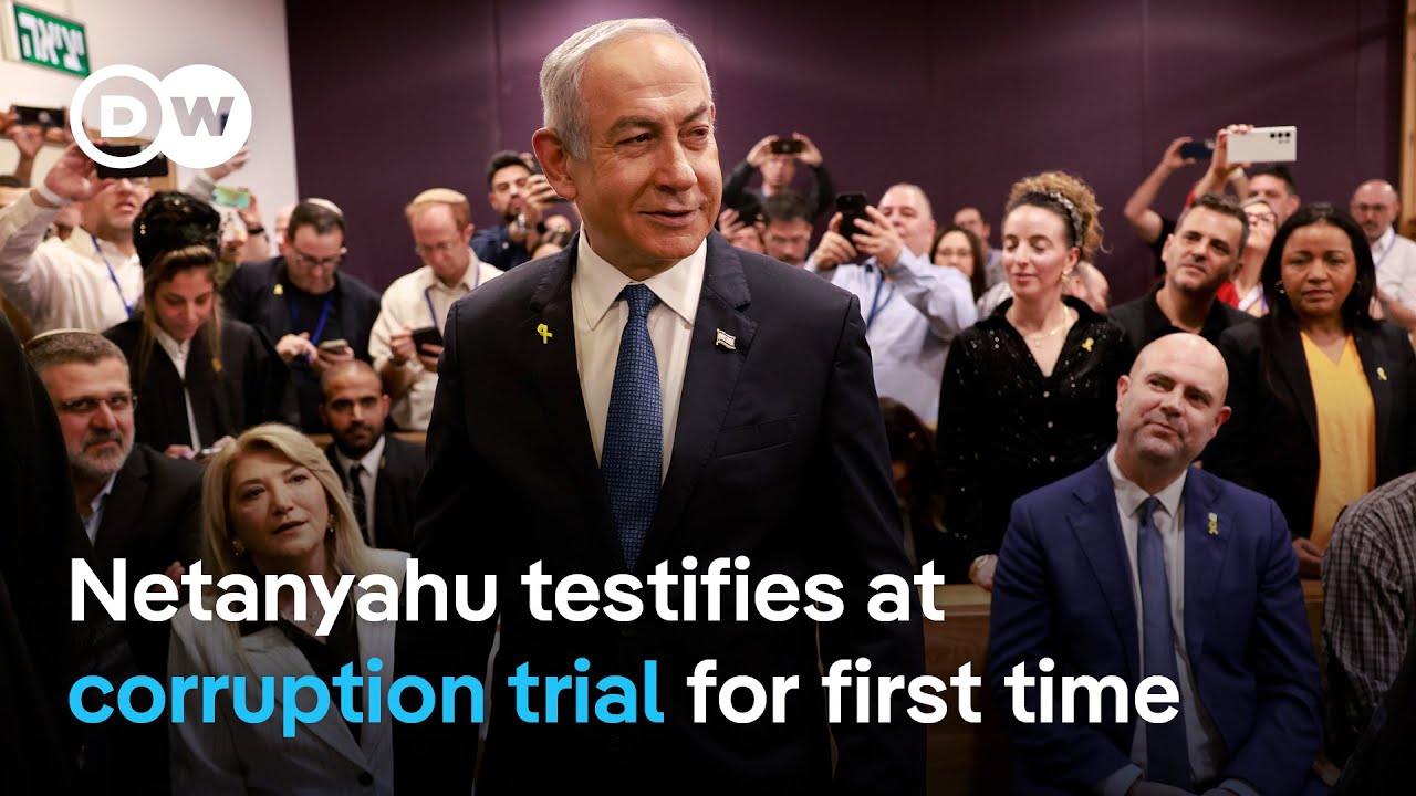 Netanyahu rails against charges as he takes stand at own corruption trial | DW News