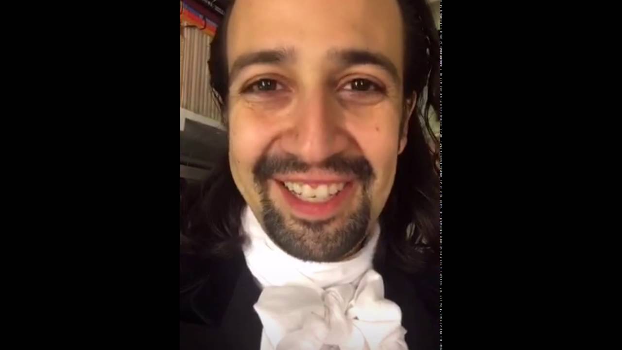 Lin-Manuel Miranda - Periscope#4 - Garfield as Hamilton - Garfielton