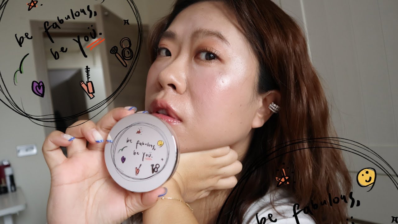 (CC字幕)GRWM| MAQPRO礦物粉底/泛紅byebye/最美打亮/腮紅眼影一網打盡/調色乳太讚/驚喜手繪蜜粉盒