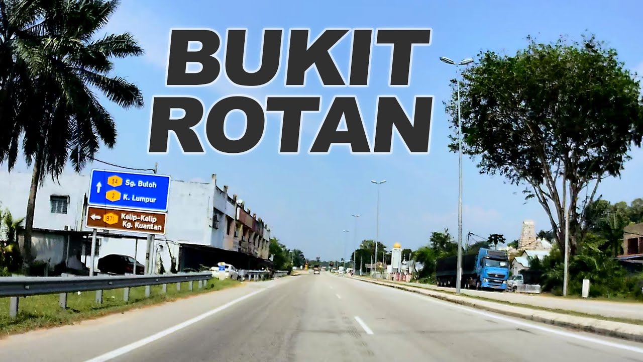Kuala Selangor: Jalan Rawang, Teluk Piah Kanan, Bukit Rotan - Jalan Kuala Selangor - Lebuhraya LATAR
