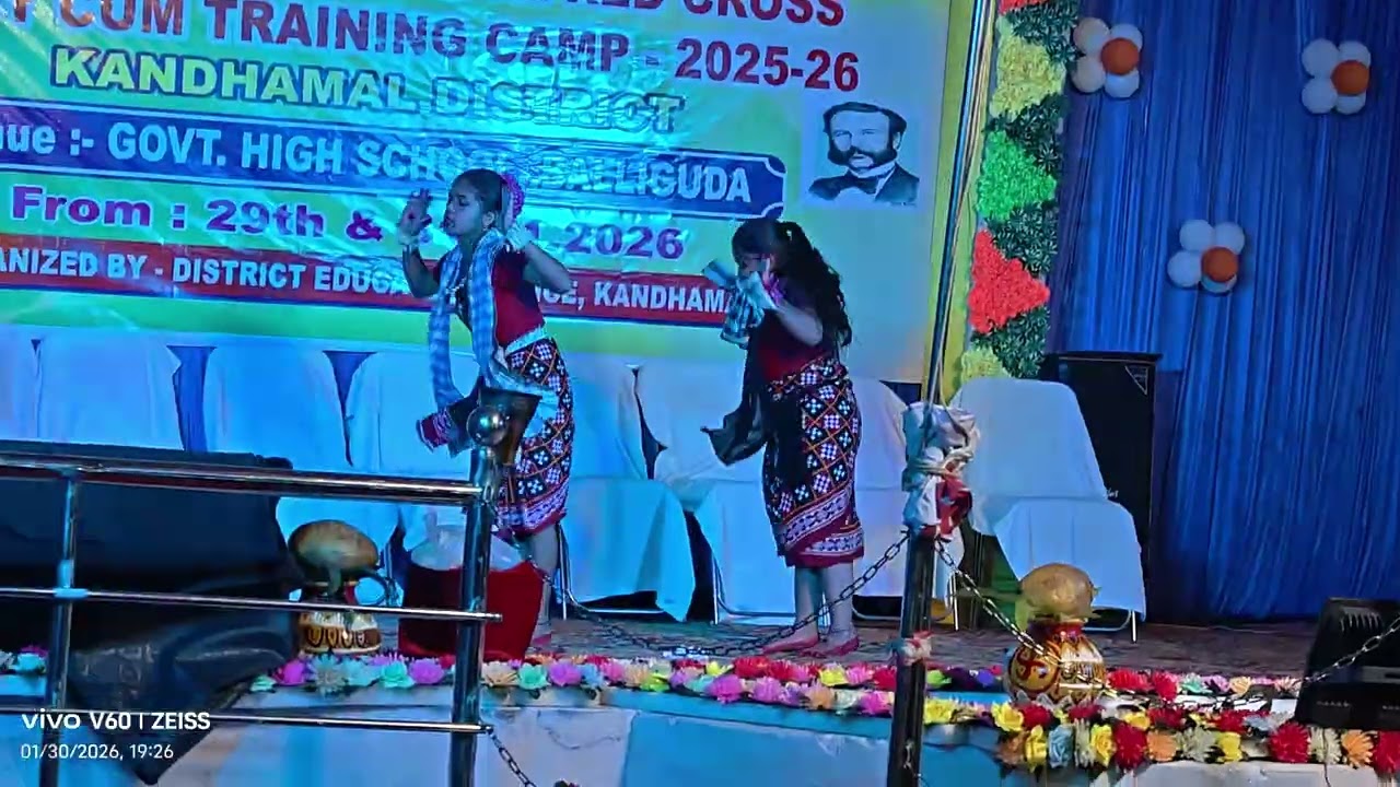 Performance by Government High school Sugadabadi on JRC camp Baliguda 2025-26🎉🎉🎉💃🏻💃🏻💃🏻 