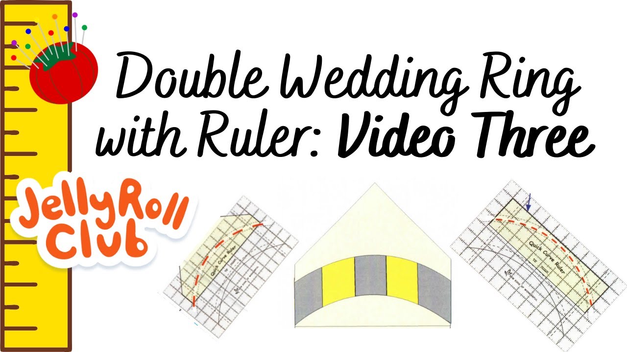 Double Wedding Ring Quilt (Strip Method) *Watch Last*