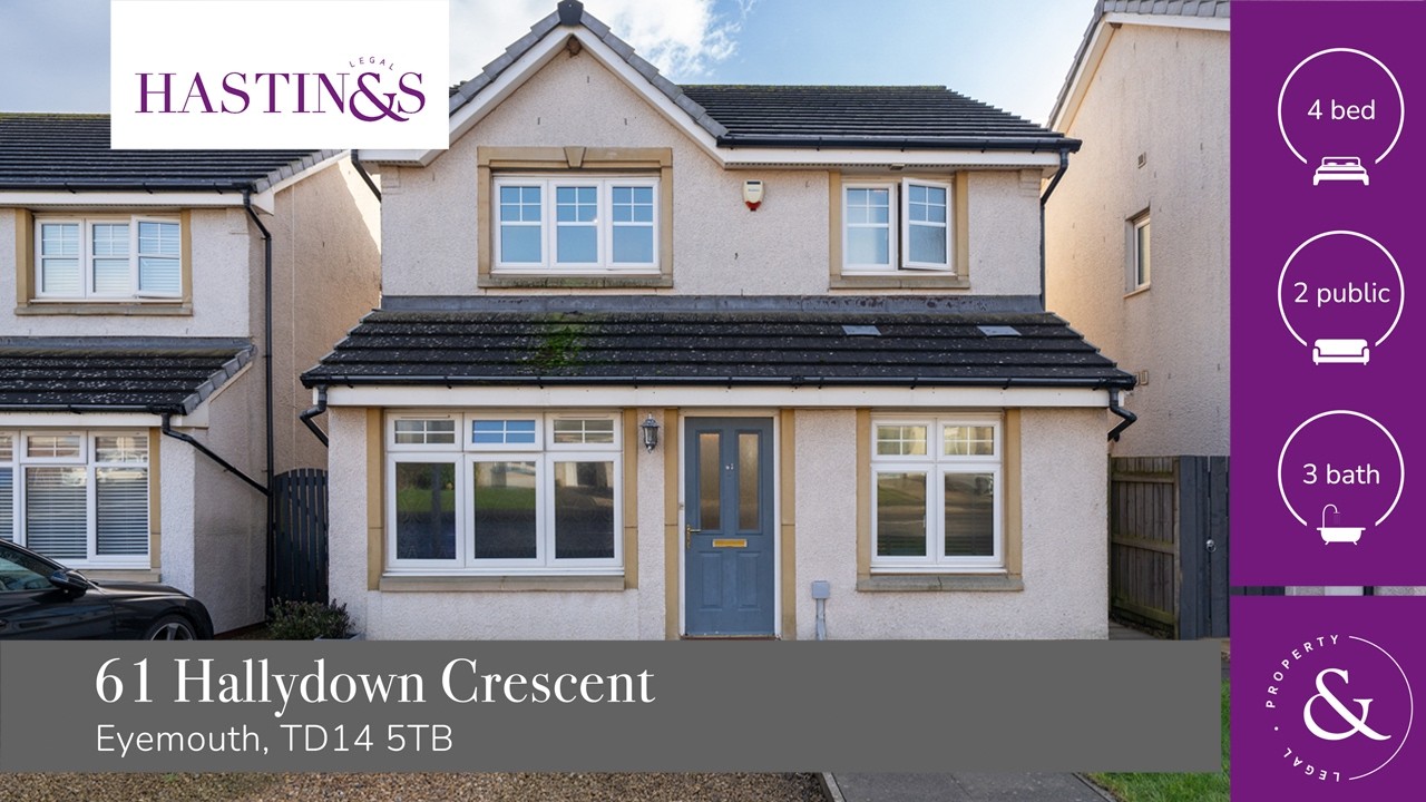 61 Hallydown Crescent, Eyemouth TD14 5TB