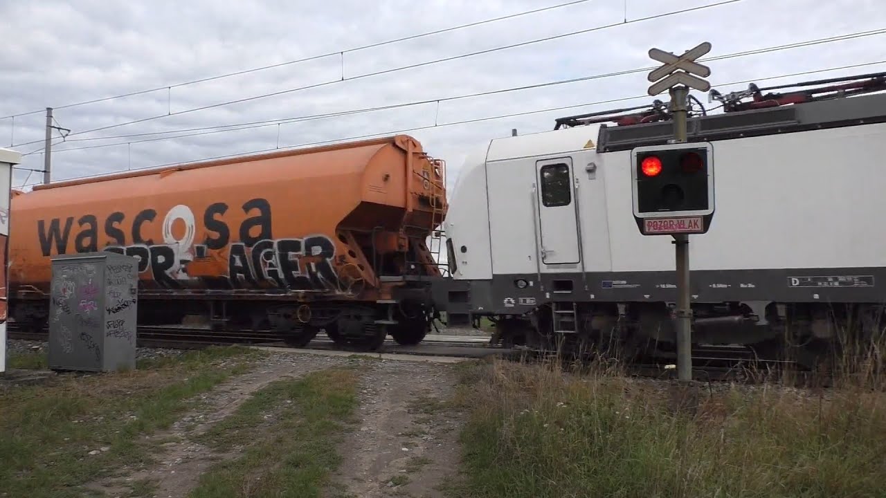 Železniční přejezd Ostrá #2 13.9. 2025 Czech railroad crossing