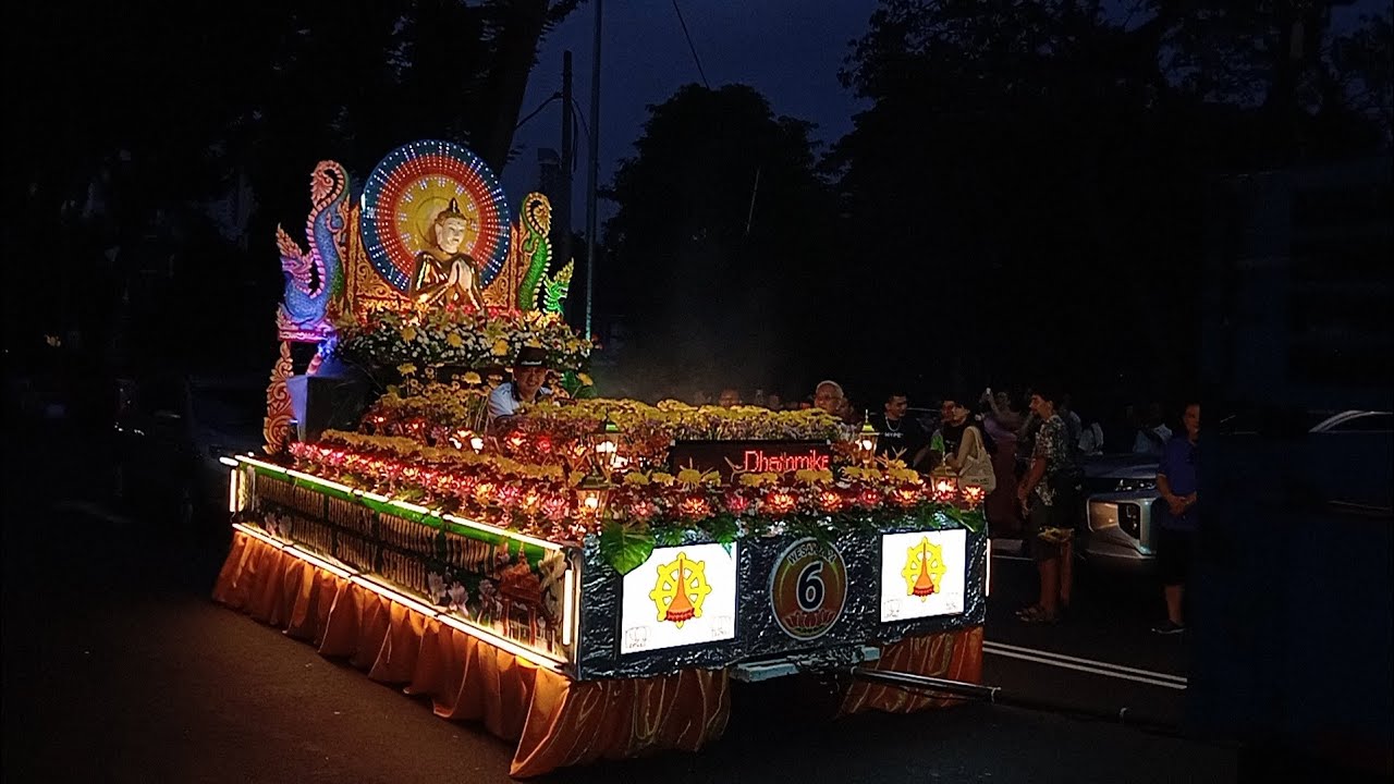 #wesak #trending #viral #penang           Penang Wesak Day Procession 2024