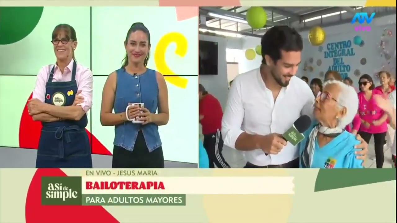 ❤️💃Bailoterapia: el ejercicio que mejora cuerpo y mente en adultos mayores