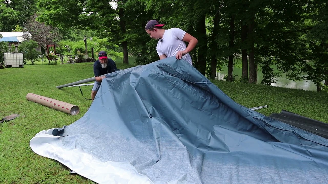 Replacing Dometic Awning Fabric