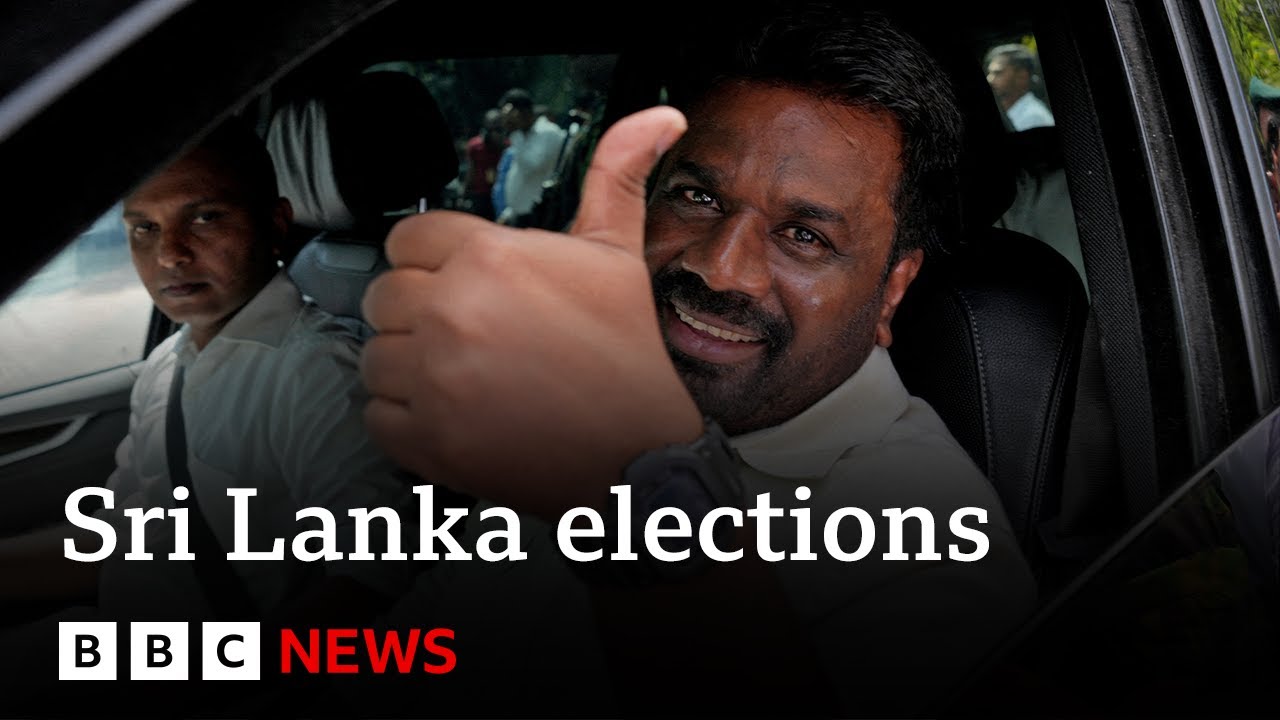 Landslide win for Sri Lanka&rsquo;s left-leaning coalition in snap general elections | BBC News