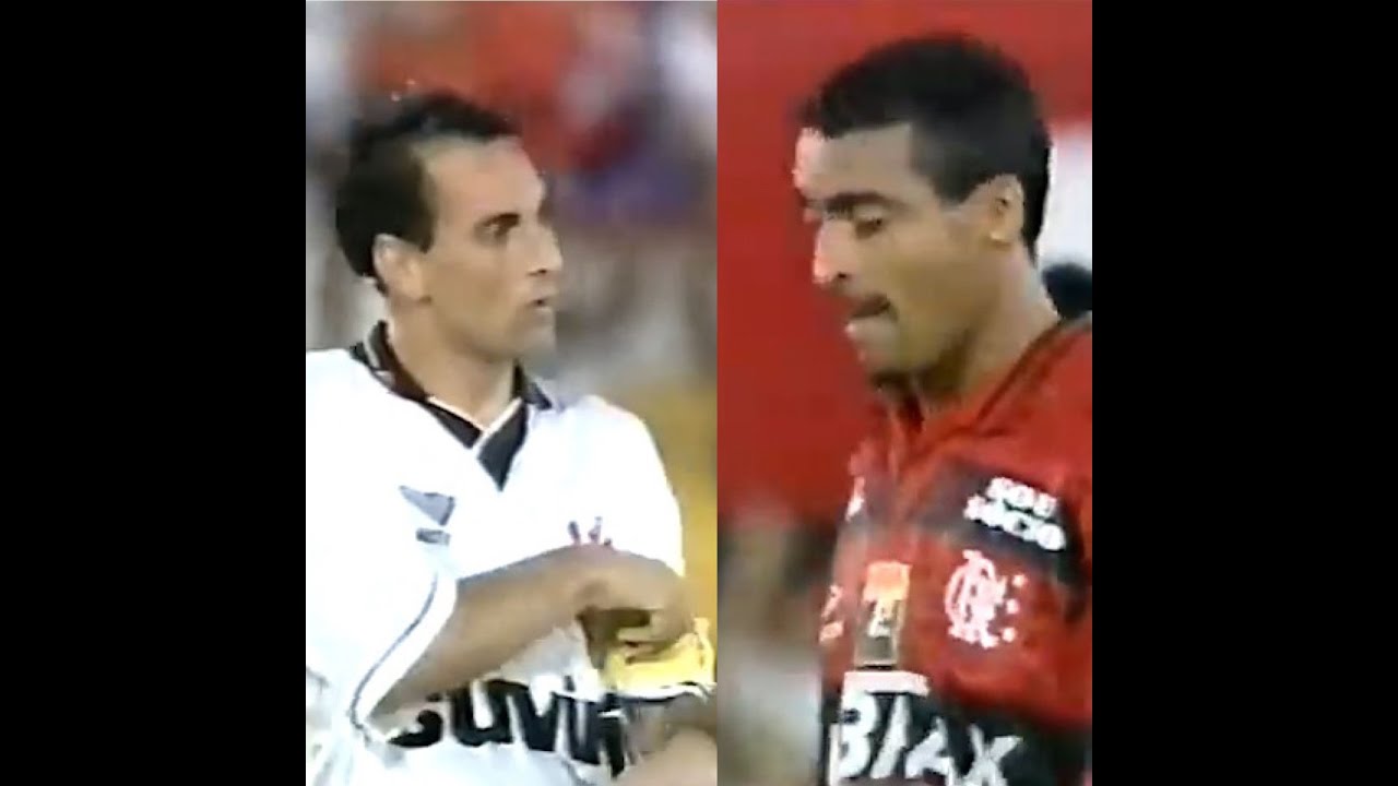 Romário (Flamengo) vs Edmundo (Corinthians) - Duelo dos craques em 96!