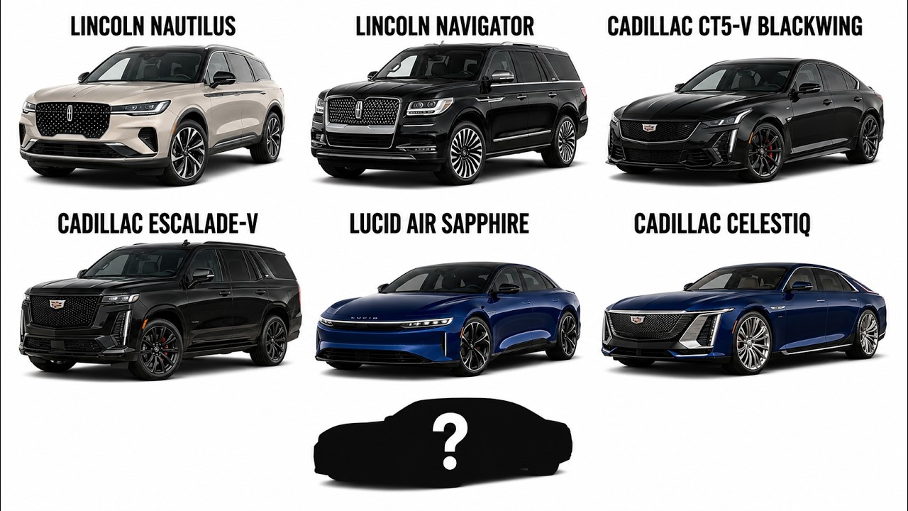 7 Levels Of American Luxury Cars Explained