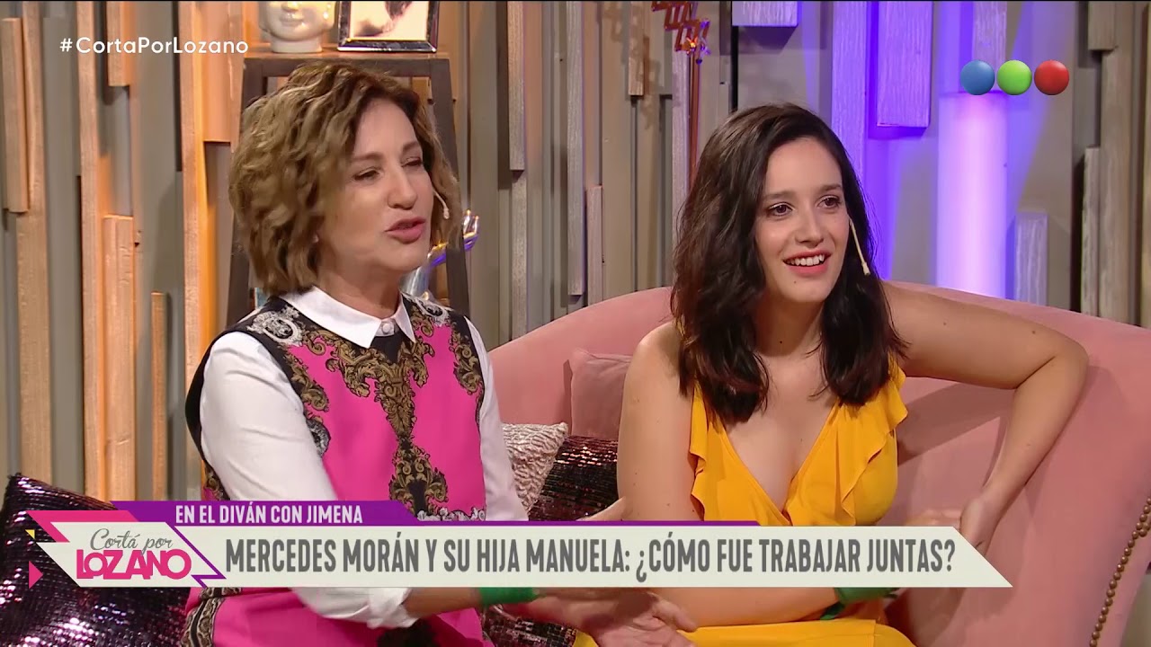 Mercedes Moran y su hija Manuela en el diván de Vero - Cortá por Lozano 2019
