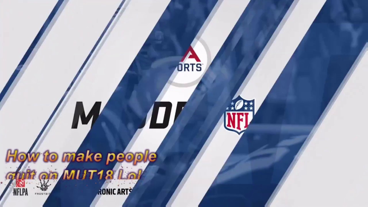 Crazy Madden 18. Mut 18 game!