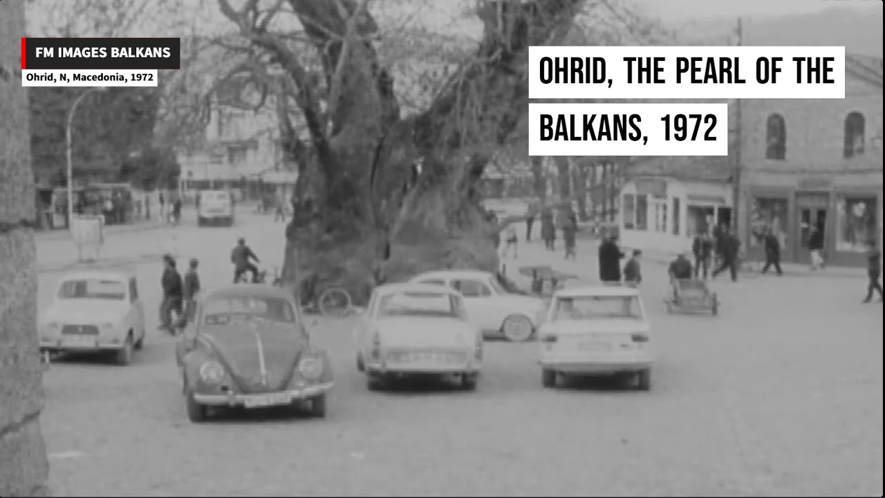 Ohrid of N. Macedonia, the pearl of the Balkans, 1972