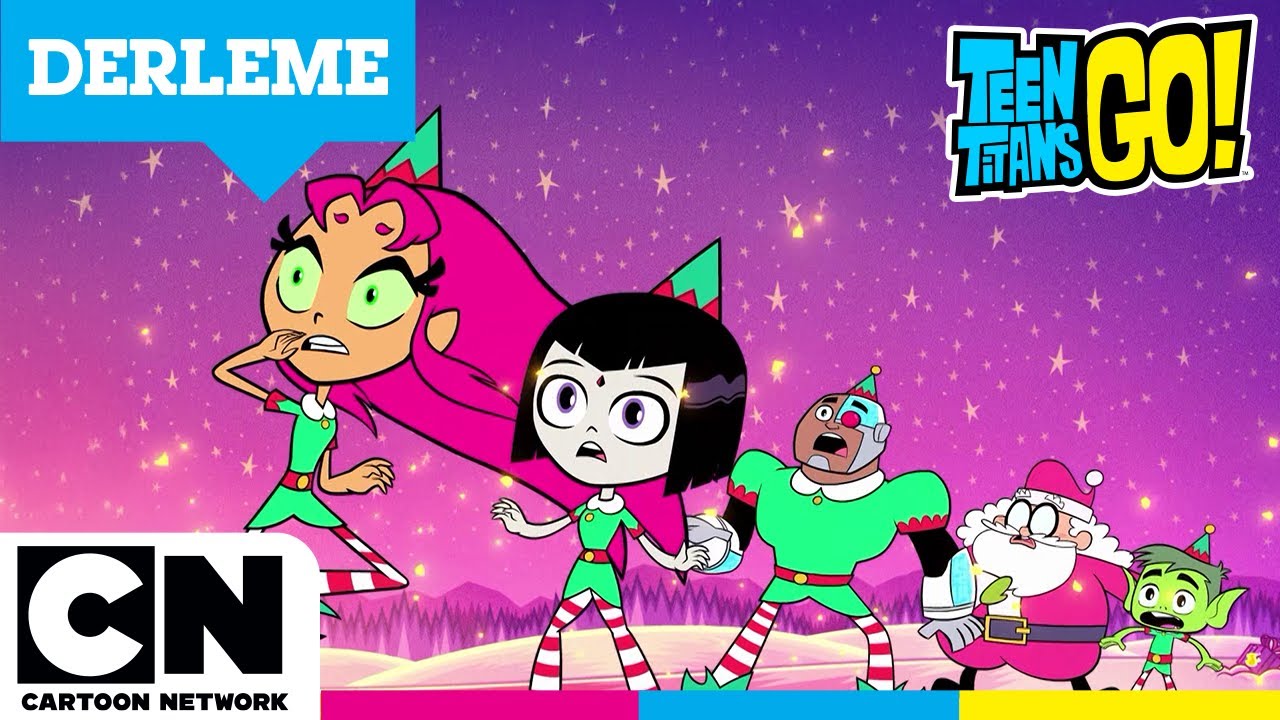 TEEN TITANS GO! | SIRADIŞI BİR YENİ YIL 🦹‍♀️🎄 | @cartoonnetworkturkiye
