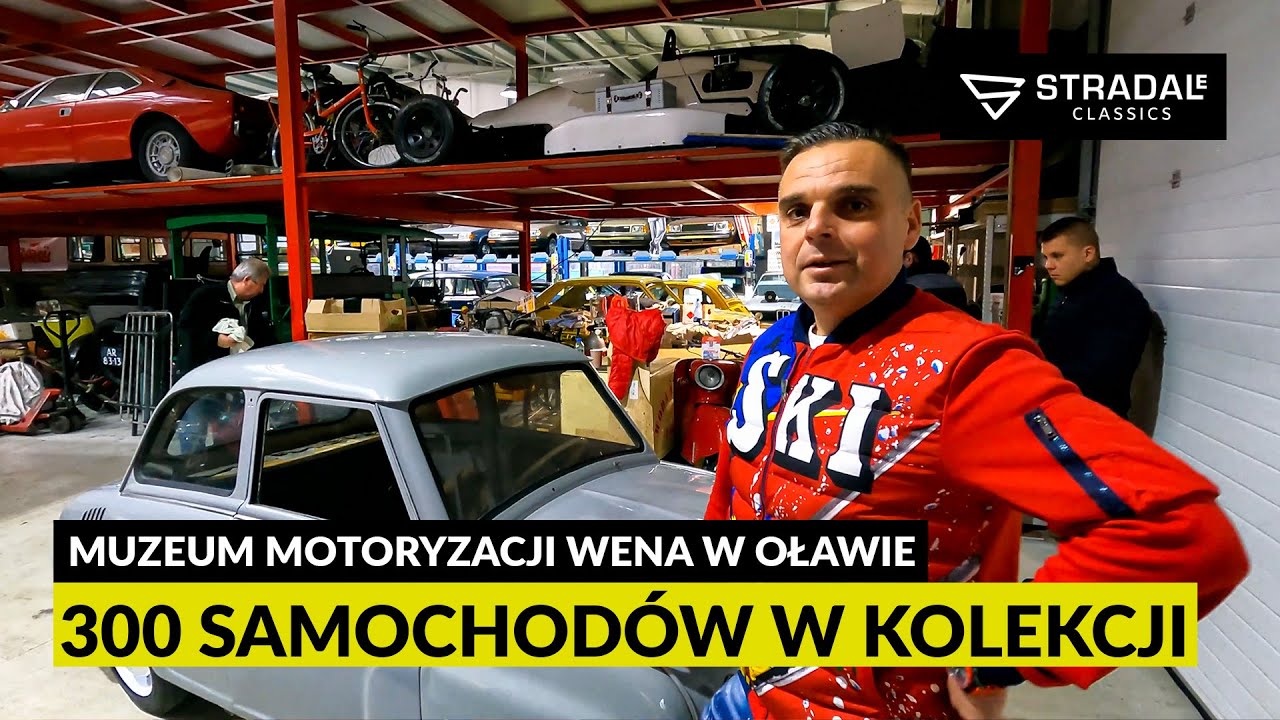 300 samochodów w kolekcji. Muzeum Motoryzacji Wena w Oławie.