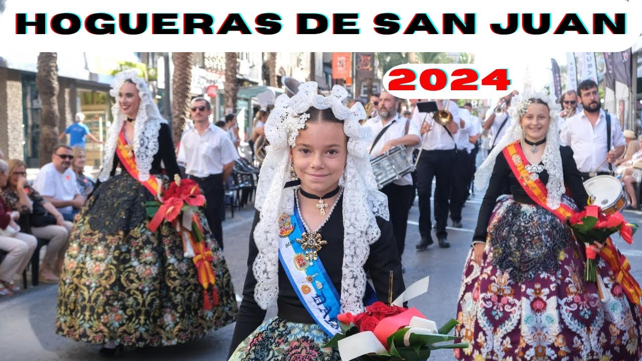 THE BIGGEST party in Alicante  - Hogueras de San Juan PART 1- San Juan Festival