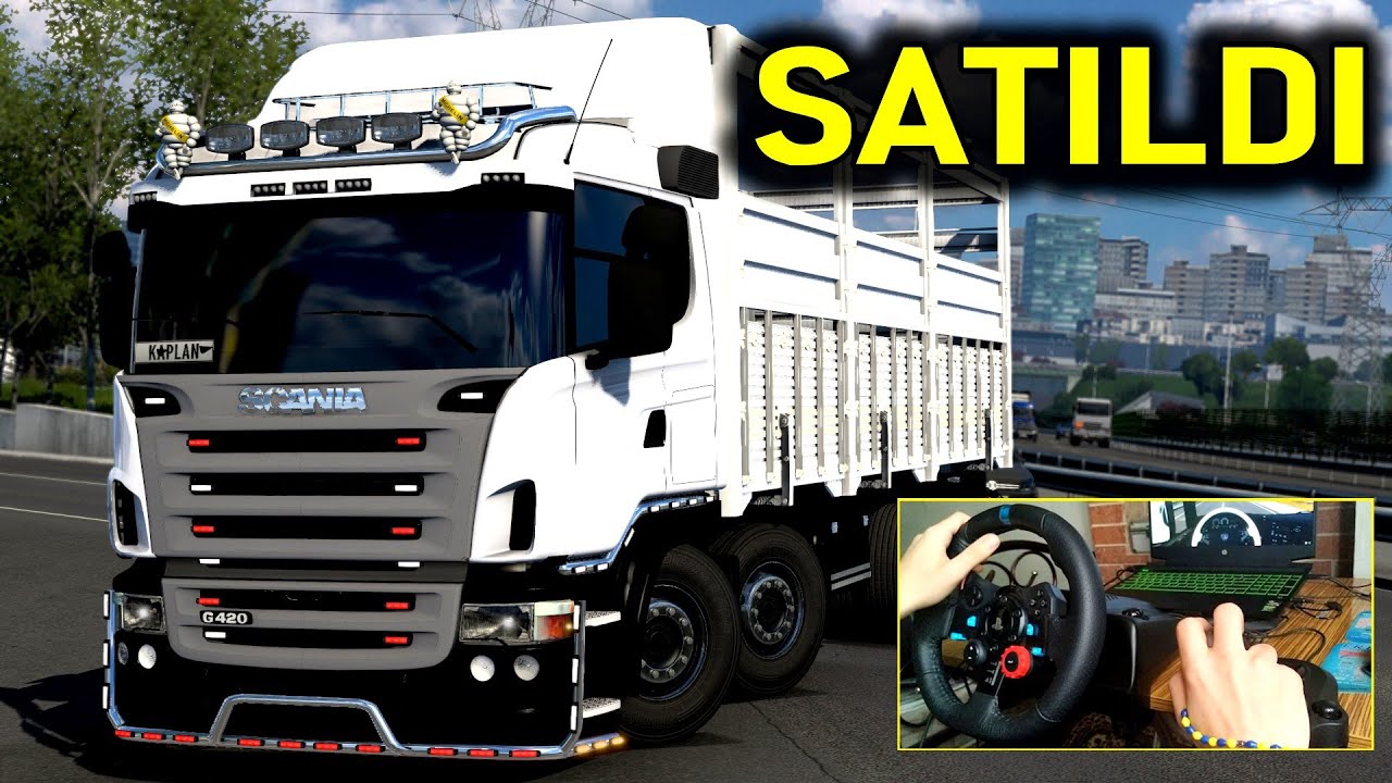 KAMYONU SATTIK ! @imdat TV TIRINA BİNDİM ETS 2 MP MOD Logitech G29