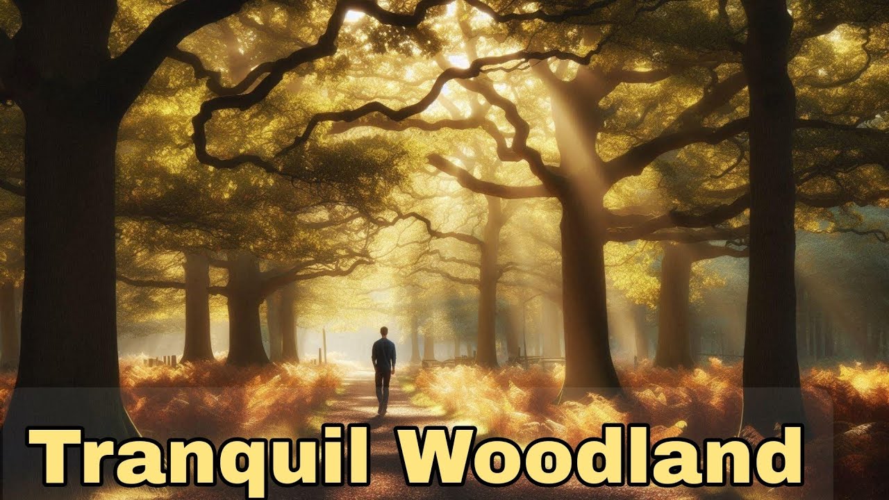 Tranquil Woodland Walk 4K #mindfulness #forestbathing #naturetherapy