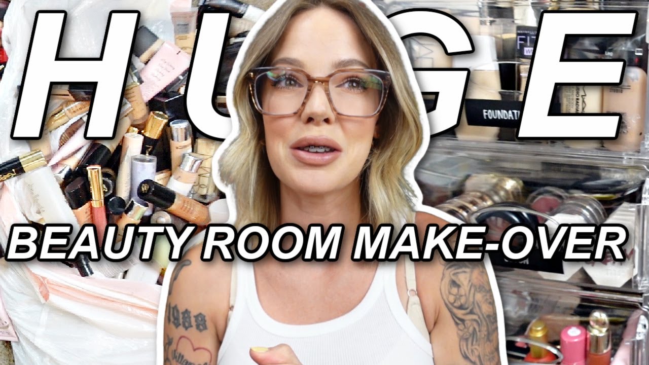 MALLORY'S MAJOR BEAUTY ROOM MAKEOVER *the before, after, and in-between*